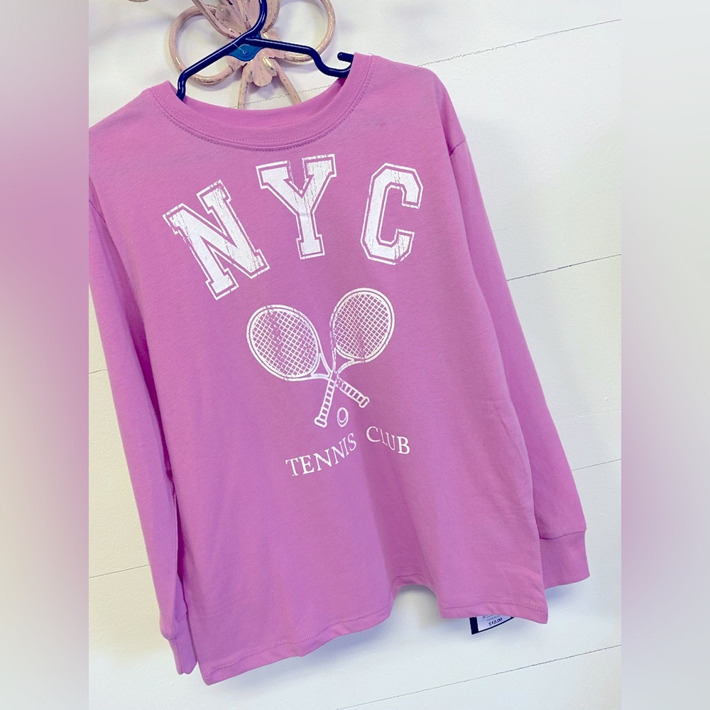NWT XS Girls Long Sleeve Tee